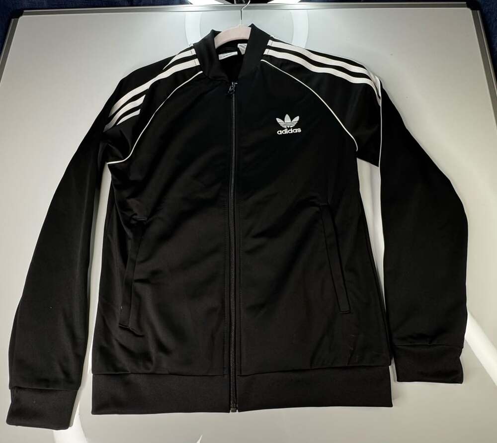 Adidas SST Track Jacket Size M Black White Originals